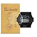 [5-Pack]For Casio DW-6900/DW6900-1V Watch Screen Protector, Full Coverage Screen Protector for Casio DW6900 GLS-6900 Watch HD Clear Anti-Bubble and Anti-Scratch