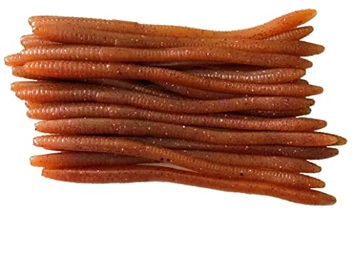 Copperhead Softy Lure Drop Shot Finesse Trick Soft Plastic Worm Freshwater Saltwater Bass Fishing Lure
