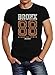 Produktbild Neverless® Herren T-Shirt Bronx 88 New York City Print Aufdruck schwarz S
