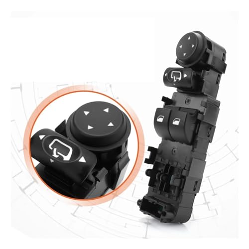 Commande lève vitre de remplacement pour réparer le bouton électrique Citroën C4 - 5