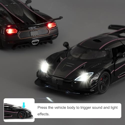 Vehículo a Escala 1:32 Coche de Juguete Diecast miniatura 3