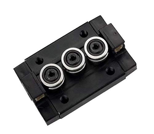 TEN-HIGH Bloc coulissant SGB20-3UU anti-vibration pour rail linéaire double arbre interne CNC