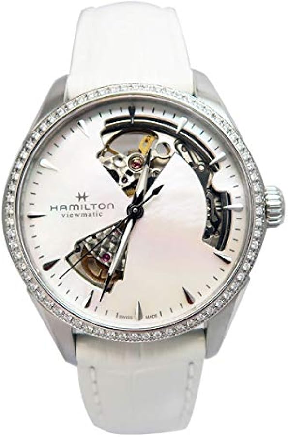 ジャズマスター】HAMILTON ハミルトン 時計 ホワイトシェル ☆極美品