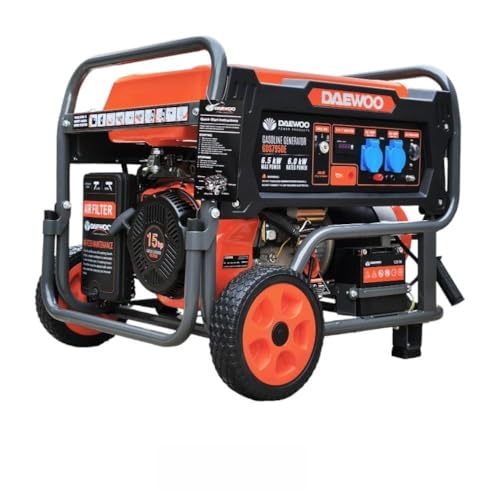 Groupe électrogène à essence 6500W, démarrage électrique, Régulateur AVR - DAEWOO GDS7950E