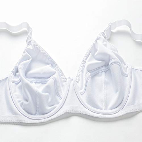 Soutien-gorge de sport grande taille blanc 30F sans armatures