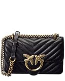 Pelle Pinko Borsa love icon chevronne 1 dc. mini tracolla 1P22UL A03Z Z99Q black