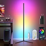 led band mehrfarbig 【Synchronisieren Sie mit Musik】 Strops Lampe für eingebaute hochempfindliche Mikrofon- und Musikmodus im Wohnzimmer. Erhöhen Sie Ihren Film, Ihre Party, Ihre Spielzeit oder Ihre Hörveranstaltung mit unserer intelligenten Stofflampe, sodass Sie in ein realistisches Erlebnis in Ihrem Schlafzimmerspiel im Wohnzimmer eintauchen können.