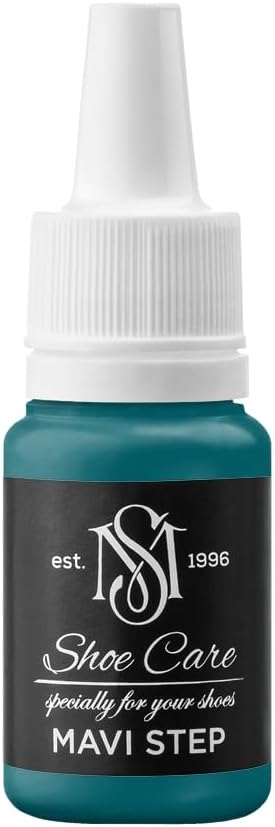 Nutritive Leather Spray - NCS S 4550-B20G Baltic Sea Blue - Deep Conditioning & Shoe Color Restoration for Smooth Leather by MAVI STEP - 1.70 fl oz / 50 ml