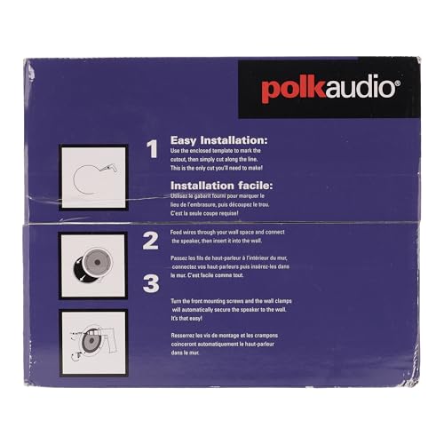 Polk Audio AW0080-B Rc80I 2-Way Premium In-Ceiling 8 Inch Round Speakers thumb #8