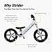 Strider - 12 Pro Balance Bike, Ages 18 Months to 5 Years,...