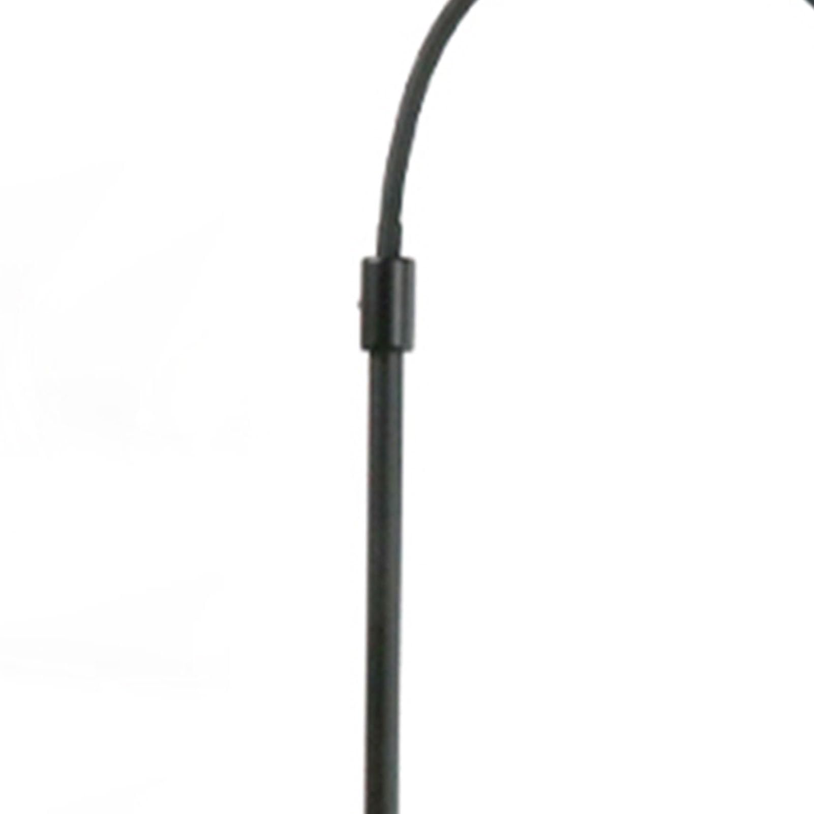 Lámpara UV para Extensiones de Pestañas, Luz UV con Control de Pedal, Luz de Uñas de Gel UV para Piso, Cuello de Cisne Giratorio de 360°, Luz de Curado de Uñas UV, Luz (Enchufe