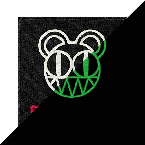 Radiohead Rock Music Band Embroidered Glow Patch Iron On (4" x 4.1")