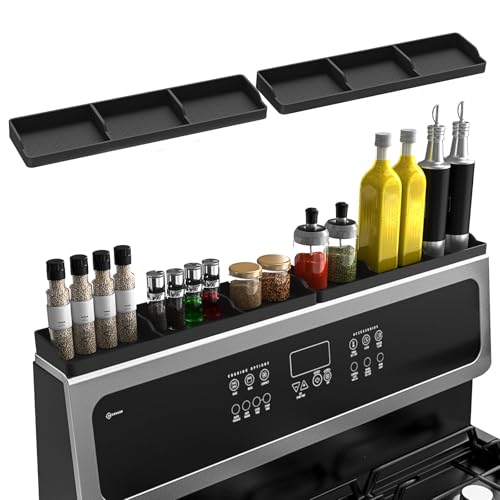 Stove Top Shelf 30 Inch-Silicone Material Magnetic Shelf for Stove-two part
