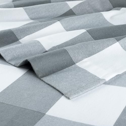Pointehaven Urban Plaid Brushed Cotton Flannel 2 pc Pillow Cases Standard