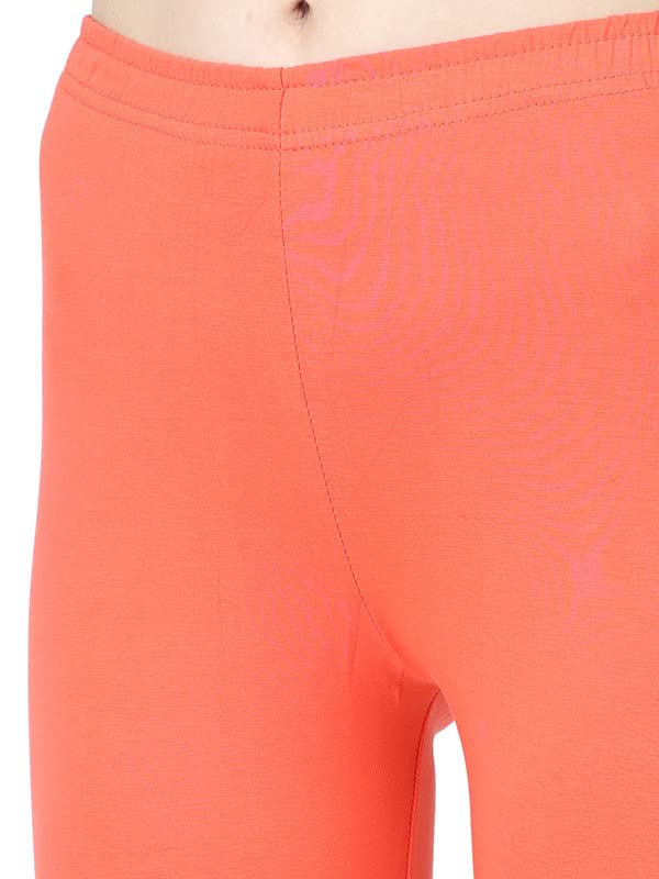 Image of Robinbosky Premium Stretchable Cotton Capri Legging for Women | Suitable for Formal wear & Casual wear | High-End Elastic Makes. The Leggings Squat Proof and Durable for Travel, Yoga, & Workout.