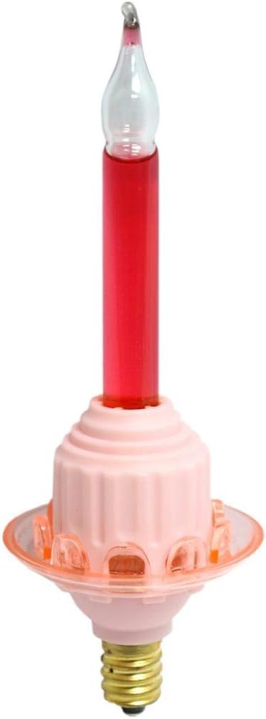 Christopher Radko 43009 - Light Pink Bubble Brite Retro Bubble Light Bubble Light Replacement Bulb