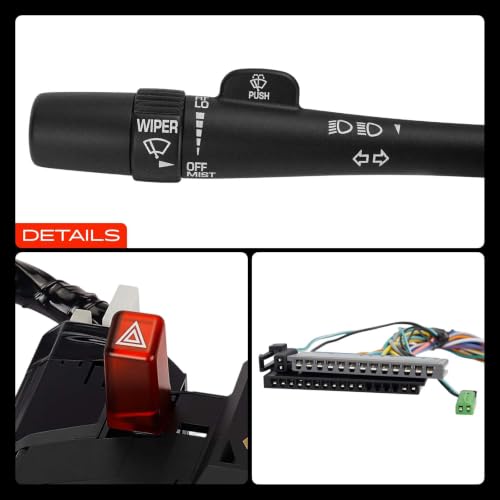 A-Premium Turn Signal Switch, Windshield Wiper Multifunction Switch Lever by A-Premium - Image 8
