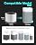 Leemone 2 Pack Blue Pure 211i Max Filter Replacement Compatible with Blueair Blue Pure 211i Max Air Purifier, H13 True HEPA & Activated Carbon Filter, Compare to Part #F2MAX