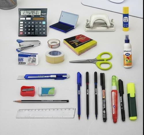 Image of Stationery kit for Home Office use- Proffesional Student kit Set of 22 Items