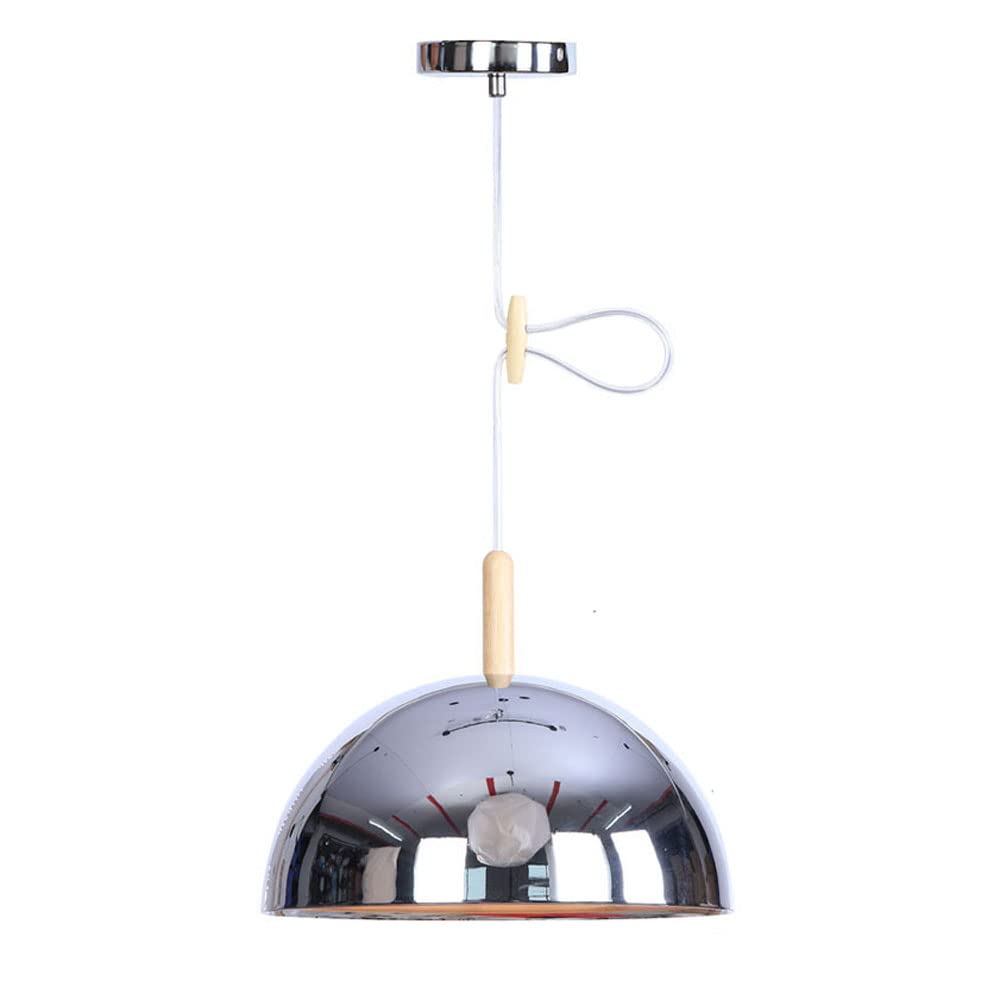 Suspension LED en métal chromé éclairage suspendu réglable salon salle à manger
