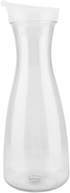 Transparent Juice Bottle Water Jug Hot Cold Juice Jug Acrylic Pitcher with Lid Juice Jar and Iced Tea Pitcher for Bar Home Use(1000ML)