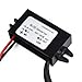 FABULETTA 12V to 5V 3A DC Step-Down Power Converter with Dual USB Ports IP68 Waterproof Shockproof Voltage Regulator for Car Motorcycle Boat RV Electronics