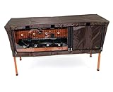 Actiaspet Wooden Rabbit & Guinea Pig Hutches with Optional Waterproof Cover (Wood, Single Tier - 4ft + Cover)