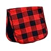 JLIKA Burp Cloths boy Girl - Cotton Minky Baby Burp Cloth - Woodland Nursery Decor for Boys (Buffalo Plaid Woodland Collection) #2
