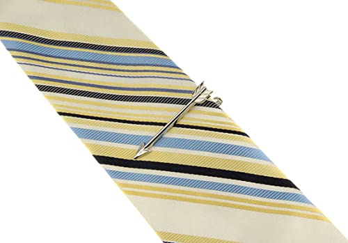 Pasador de corbata de flecha para evitar que la corbata se mueva del traje 2