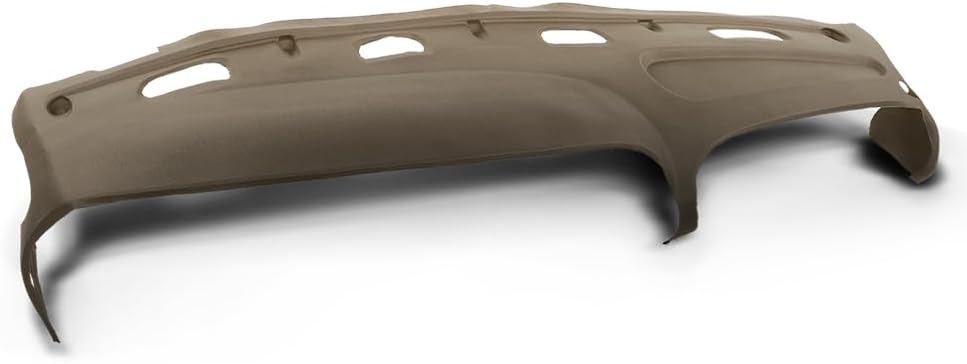 G-PLUS TPE Dash Cover Dashboard Panel Compatible with Ram 1500 SLT 2001, Fit Ram 1500 SS/T 5.9L 1998, Fit Dodge Ram 1500/2500/3500 1998 1999 2000 2001 2002 Beige