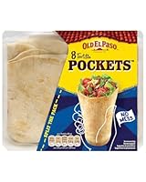 Old El Paso Weizen Tortilla Pockets Mexikanische Wraps mit Boden, 223 g