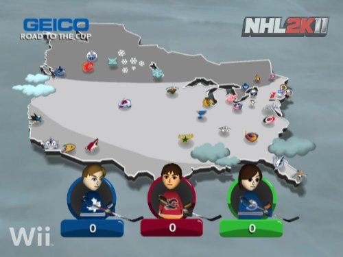 Image of NHL 2K11 - Nintendo Wii (Renewed)