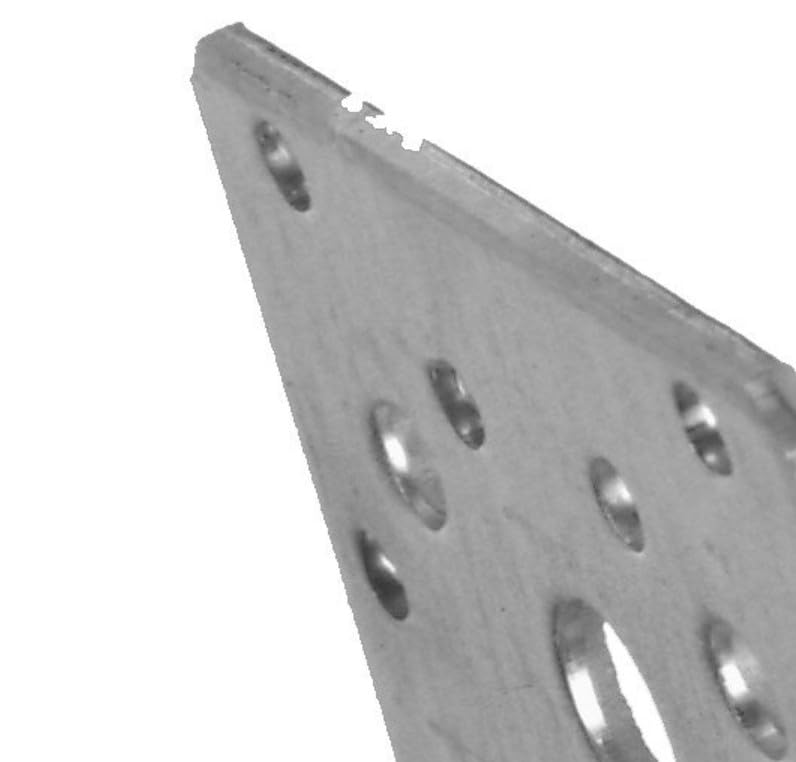 Équerres d'angle galvanisées 100x100x90x2,5mm Connex HVG2655 - 4