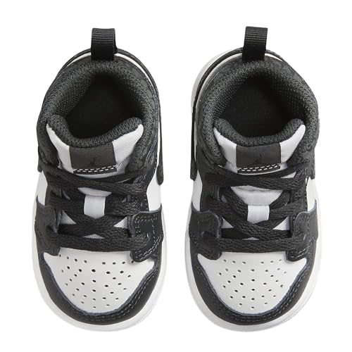 Jordan Toddler's 1 Mid SE Panda Elephant Off Noir/Blk-White-Blk (FB9912 001) - 43