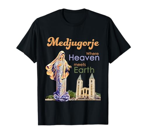Photo de Medjugorje Où le paradis rencontre la terre T-Shirt