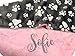 Modern Momma Handmade Personalized Paw Print Pet Blanket, Custom Name Embroidered Minky Dog Blanket, Soft Puppy Snuggle Throw, 6 Sizes