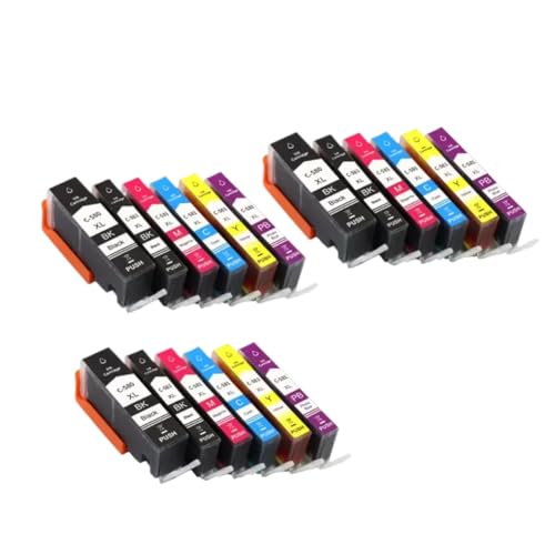 PGI-580XXL CLI-581XXL résout les pannes d'encre avec ce pack triple longue durée