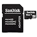 Produktbild SanDisk microSDHC 16GB Speicherkarte (inkl. microSD zu SD Adapter)