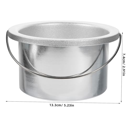 Récipient aluminium 600cc Mikikit contre la cire incrustée