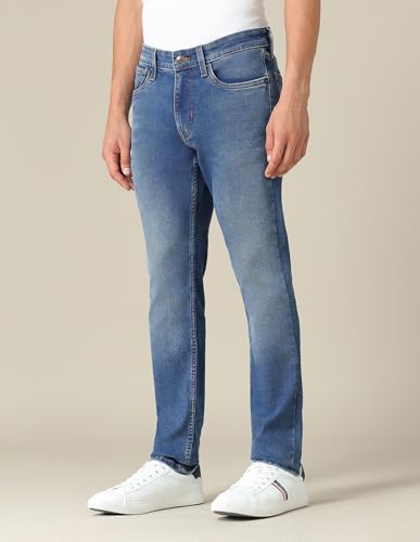 Image of U.S. Polo ASSN. Denim Co. Brandon Fit Jeans for Men, Full Length Mens Denim for Office & Regular Wear