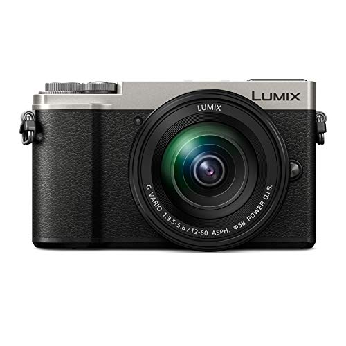 Image of Panasonic LUMIX GX9 4K Mirrorless ILC Camera Body with Optical Zoom, 12-60mm F3.5-5.6 Power O.I.S. Lens, DC-GX9MS (USA Silver)