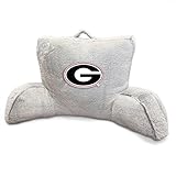 NCAA Georgia Bulldogs Faux Fur Logo Backrest