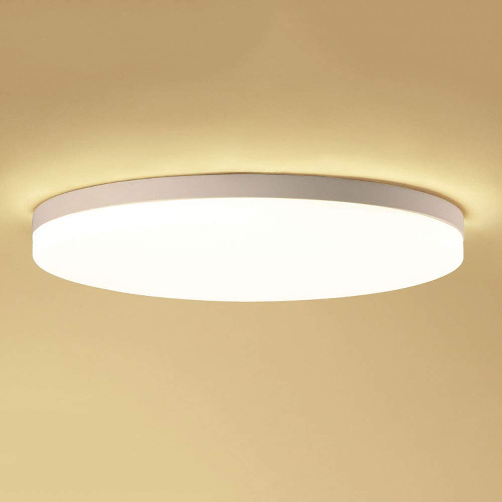 Plafonnier LED moderne flush mount avec éclairage acrylique trois couleurs - 8