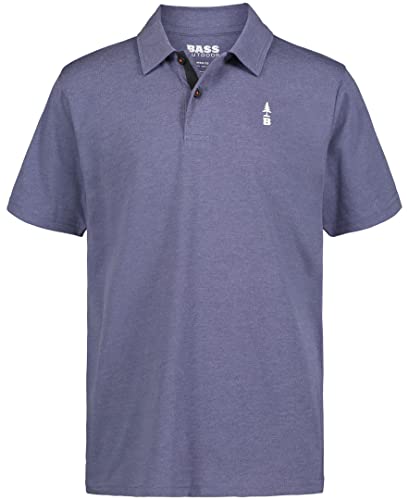 BASS OUTDOOR Boys' Short Sleeve Solid Polo