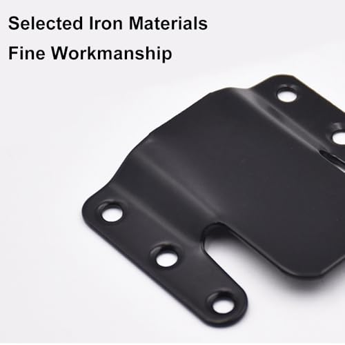 TopHomer Conectores de sofá secionais universais clipes de metal para sofá conector de móveis interl