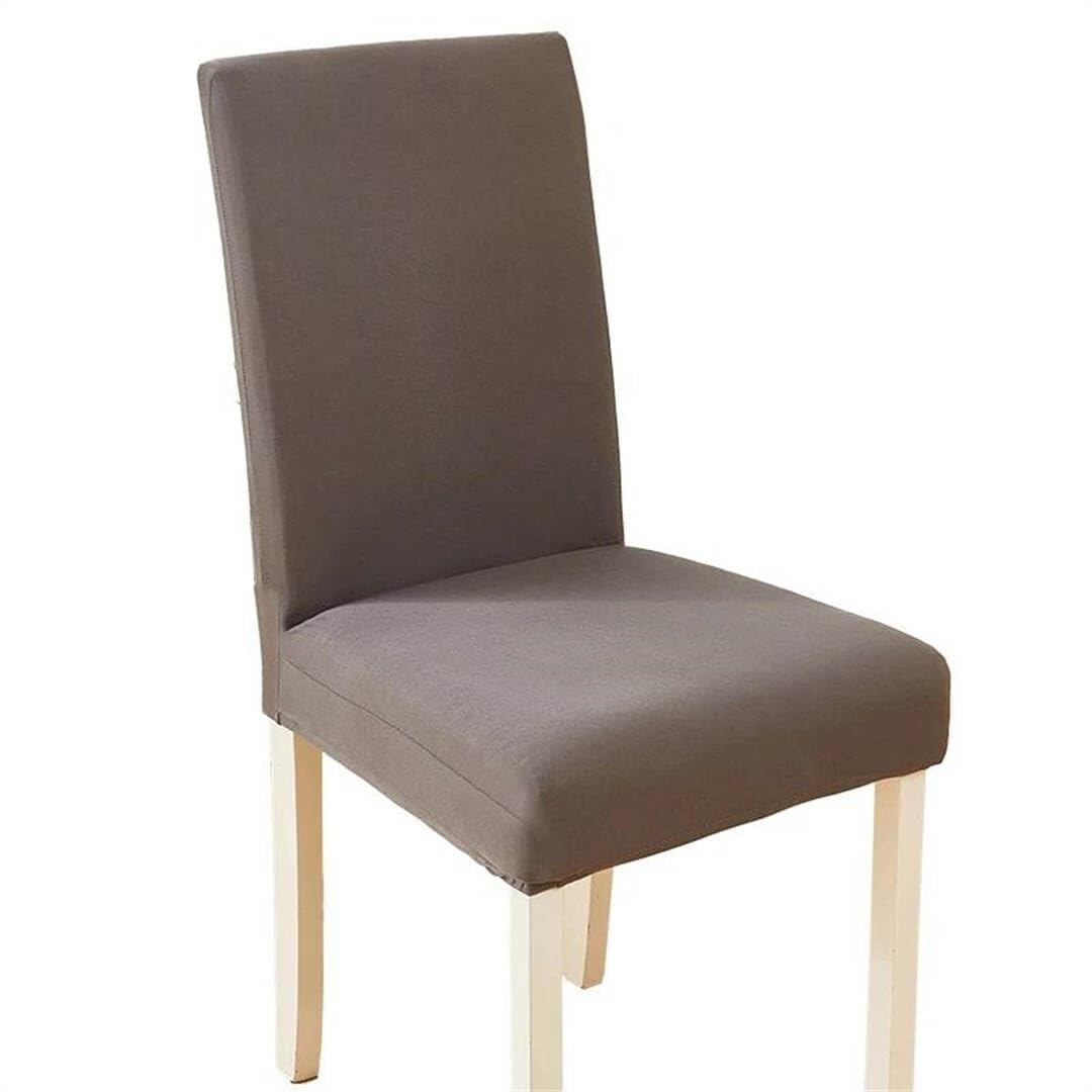 NMVAWIPT Stretchy Dining Chair Covers- Universal Fit For Most Chairs, Slip-Resistant, Ceremony Slipcovers Furniture Cover(1#,6pcs)