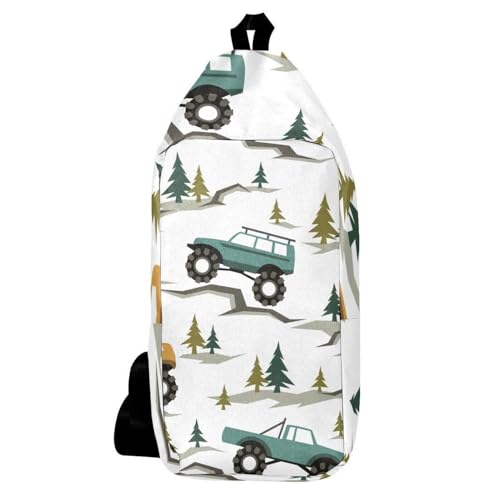 Sac à dos à bandoulière compact pour libérer vos mains en voyage actif