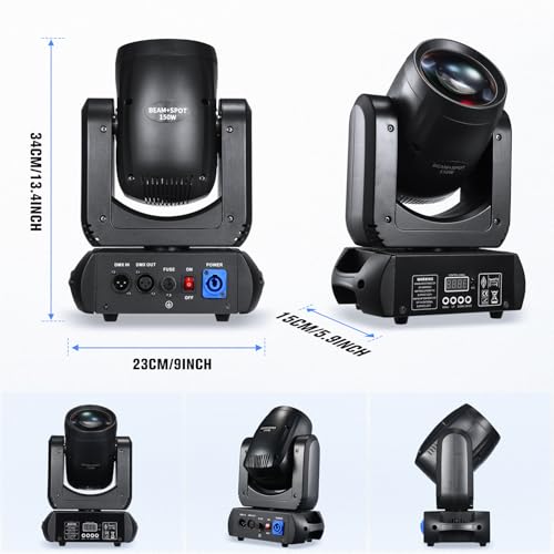 Mini lyre 100W compacte contre le manque d'espace pour animation DJ - 6