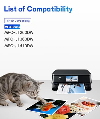 Image of Compatible for LC501 Ink Cartridges Combo Pack, Printer Ink LC501 4 Pack