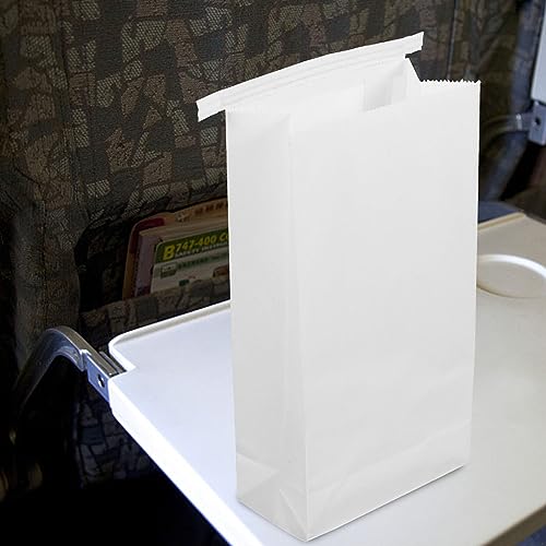 Kichvoe 50 Unidades Sacos De Lixo Sacos Descartáveis Para Emese Saco De Vomitar Carro Sacos De Papel